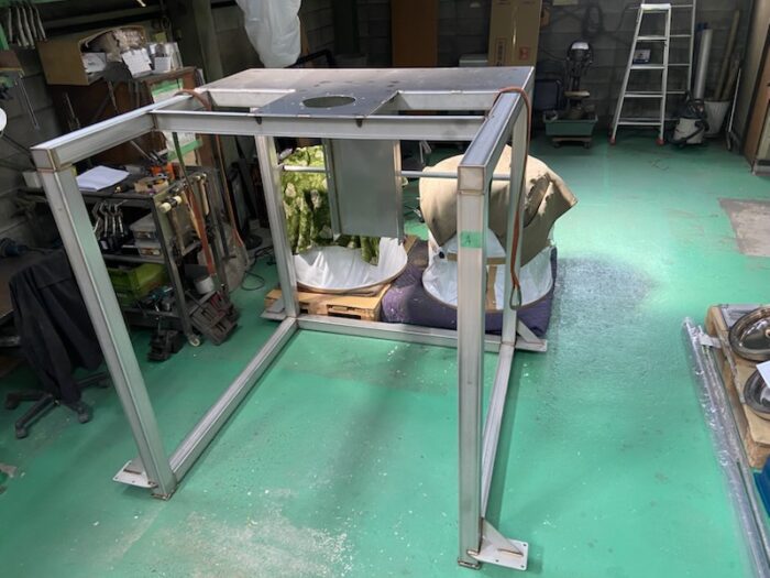 角パイプSUS架台-1